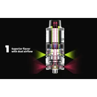 Kizoku Unlimit DL RTA 2in1 (Selbstwickel oder Coilverdampfer) - SilberKizoku Unlimit DL RTA (Selbstwickel oder Coilverdampfer)Mit dem Unlimit DL RTA bringt Kizoku einen Hybrid-Verdampfer auf den Markt, der aufgrund seines modularen Aufbaus sowohl als&nbsp;Selbstwickel-Tankverdampfer oder auch als Subohm Fertigkopf-Verdampfer genutzt werden kann.Lieferumfang1x Unlimit RTA Clearomizer2x PreWicked Coil1x Watte Threads1x Airflow Reducer1x Top Fill Extender1x Ersatz-Glastank (2 ml)1x Schraubendreher1x Ersatzteil-Set1x Bedienungsanleitung10018Kizoku25,20&nbsp;CHFsmoke-shop.ch25,20&nbsp;CHF