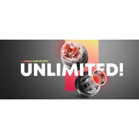 Kizoku Unlimit DL RTA 2in1 (Selbstwickel oder Coilverdampfer) - SilberKizoku Unlimit DL RTA (Selbstwickel oder Coilverdampfer)Mit dem Unlimit DL RTA bringt Kizoku einen Hybrid-Verdampfer auf den Markt, der aufgrund seines modularen Aufbaus sowohl als&nbsp;Selbstwickel-Tankverdampfer oder auch als Subohm Fertigkopf-Verdampfer genutzt werden kann.Lieferumfang1x Unlimit RTA Clearomizer2x PreWicked Coil1x Watte Threads1x Airflow Reducer1x Top Fill Extender1x Ersatz-Glastank (2 ml)1x Schraubendreher1x Ersatzteil-Set1x Bedienungsanleitung10018Kizoku25,20&nbsp;CHFsmoke-shop.ch25,20&nbsp;CHF