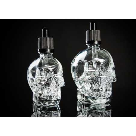 Totenkopf Glas-Flasche Leer 30ml Totenkopf Glas-Flasche Leer 30ml