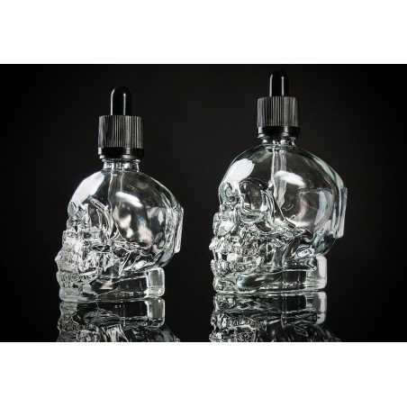 Totenkopf Glas-Flasche Leer 30ml Totenkopf Glas-Flasche Leer 30ml