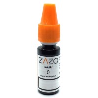 10 ml - Lakritz - 8 mg Nikotin von ZAZOLieferumfang:  10ml LakritzDas Zazo Liquid Lakritz ist ein tolles Liquid für Lakritz-Liebhaber. Die klaren Aromen kommen perfekt zum Vorschein.Nur hochwertige Rohstoffe und Aromen "MADE IN GERMANY" werden zur Komposition der preiswerten Zazo Liquids verwendet. Das Basisliquid hat ein Mischverhältnis von 50 % PG, 40 % VG und 10 % demineralisiertes Wasser für beste Geschmacksentfaltung und Verwendbarkeit in allen handelsüblichen Verdampfern. Zazo Liquids stehen für herausragenden, reinen Geschmack in bester Qualität.4207ZAZO1,00 CHFsmoke-shop.ch1,00 CHF