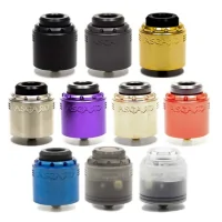 Vaperz Cloud Asgard 30 MM RDA - Neue Farben- SelbstwickelverdampferDie Asgard RDA von Vaperz Cloud ist eine halbsteherlose 30 mm RDA mit einem oberen Luftstrom und einer riesigen Saftwanne, die vier einzelne Pfostenlöcher für eine einfache Installation der Spule mit einem schnell lösbaren Quetschstift aufweist. Diese RDA verfügt über 54 Luftstromlöcher, die einen effizienten Luftstrom in das Kammersystem ermöglichen, wodurch der gesamte Geschmack aus dem Saft verdrängt wird und ein wirklich einzigartiges und hochwertiges Vaping-Erlebnis entsteht. 30 mm mit 33 mm Schönheitsring24k vergoldeter positiver Stift und PfostenSchnellverschlussstift mit Ersatzschrauben, die in das Deck eingesetzt sindHalbsäulenloses DeckVier 2,5 mm x 3 mm PfostenlöcherUltem-KühlkörperUltem-Luftstrom-DiffusorUltem-Kammer-ReduziererVerriegelung der oberen Kappe und des SchienensystemsTallboy-Tipp und Shorty-TippErsatzschrauben und O-Ringe8971Vaperz Cloud55,20 CHFsmoke-shop.ch55,20 CHF