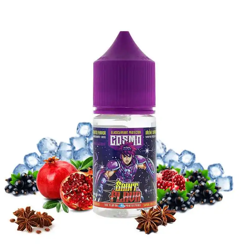 Cosmo Aroma von SAINT FLAVA SWOKE 30ML (DIY)Lieferumfang: 30ml Cosmo Aroma von SAINT FLAVA SWOKE (DIY)Konzentriertes Aroma, das in einer Base verdünnt wird.Ein galaktischer Krieger so mächtig fruchtig!Um alle Aromen des Universums zu schützen, hat der Schöpfer des Erwachens die größten Krieger aller Galaxien aufgerufen. Sie haben sich im Gebiet von Saint Flava versammelt und kämpfen tapfer für die Erhaltung der begehrten Früchte des Kosmos.Um diese schöne fruchtige Familie zu erweitern, hat Swoke Cosmo angerufen, einen sehr mächtigen intergalaktischen Ritter. Sein Geheimnis? Eine süße Mischung aus schwarzen Johannisbeeren, begleitet von Granatapfel und einem Hauch von Anis. Da er direkt aus einer fernen Galaxie kommt, verleiht ihm dieses Elixier eine titanische Kraft!Es gibt so viele Welten zu schützen. Sie brauchen Ihre Hilfe. Schließen Sie sich dem Team von Saint Flava mit Cosmo Concentrate by Swoke an!Zubereitet mit köstlichen schwarzen Johannisbeeren und saftigen Granatäpfeln, die man nur auf einem ganz besonderen Planeten findet, den nur Cosmo kennt, profitiert diese Mischung auch von der ganzen frostigen Frische, die im Weltraum herrscht, und einem Hauch besonders duftenden Anis!Herkunft: FrankreichDer legendäre Geschmack des Sirups aus schwarzen Johannisbeeren kombiniert mit Anis und Granatapfel in einer konzentrierten Version.Konzentriertes Aroma, das in einer Base verdünnt wird.Aroma zum selbermischen&nbsp;8-12%Aroma nie pur Dampfen !10115swoke13,90&nbsp;CHFsmoke-shop.ch13,90&nbsp;CHF