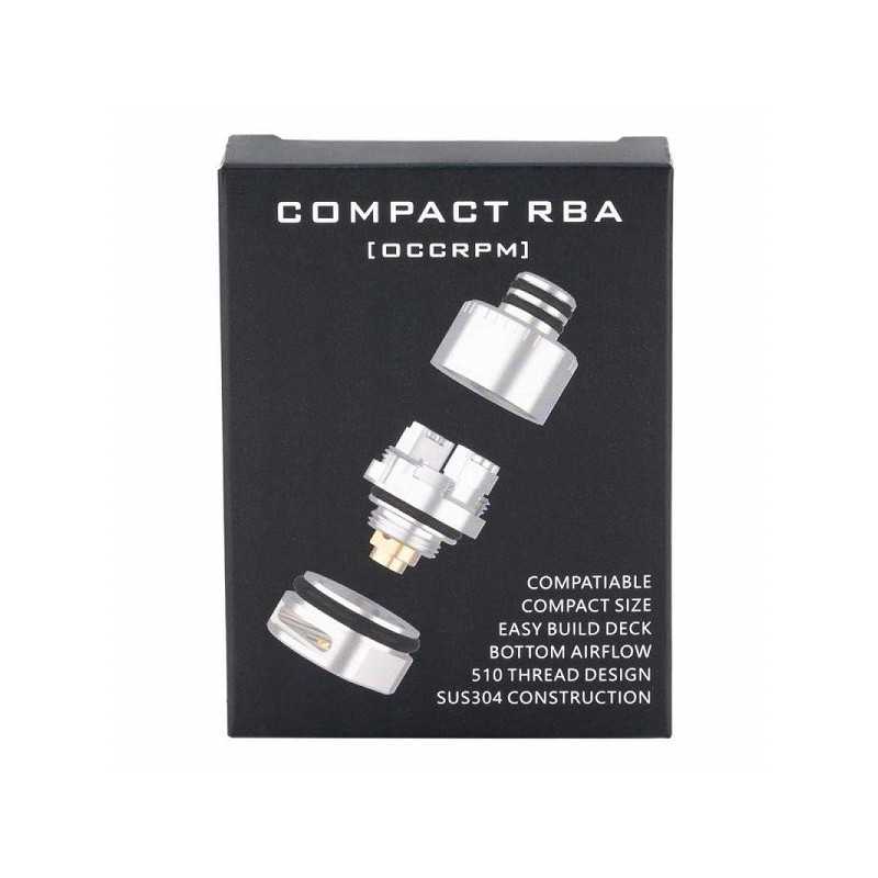 Compact RBA RPM Coils Mechlyfe (Selbstwickel Einheit)Lieferumfang: 1x Compact RBA RPM Coils Mechlyfe (Selbstwickel Einheit)Rekonstruierbares Deck für alle Smoke RPM Verdampfer(köpfe). Dieses postlose Deck wurde für eine kleine Einzelspulen-Baugruppe entwickelt und ermöglicht es Ihnen, Ihre eigenen Spulen anstelle der Basiswiderstände herzustellen.Rekonstruierbares Deck für alle Smok-Kits, die RPM-Widerstände verwenden.Mit diesem Deck, das für eine kleine Single-Coil-Baugruppe konzipiert ist, können Sie Ihre eigenen Spulen anstelle von Basiswiderständen herstellen.Ausserdem lässt sich sein Sockel abschrauben, um einen 510er-Anschluss freizulegen. Er kann auf jeden Mod montiert werden, um ihn zu erhitzen und den Coil-Wert abzulesen.10164Mechlyfe6,90 CHFsmoke-shop.ch6,90 CHF