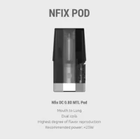 Ersatzpod 3 Pack für Smok Nfix / InfinixLieferumfang: Ersatzpod 3 Pack für Smok InfinixEigenschaften:2ml Juice CapacityHorizontal Coil AtomizerOrganic CottonMagnetized Connection0.8 Mesh Coils7333Smoketech6,90 CHFsmoke-shop.ch6,90 CHF
