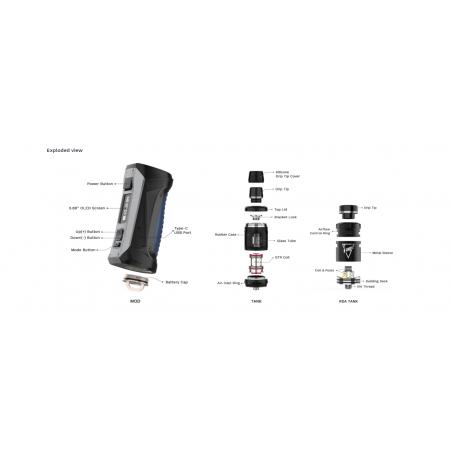 Forz TX80 VW Kit von Vaporesso Forz TX80 VW Kit von Vaporesso