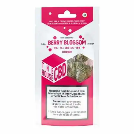 Berry Blossom Outdoor - The CBD House - Blüten CBD Blüten 3mg