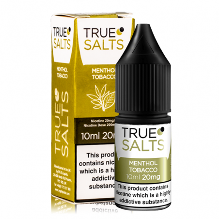 True Salts - Menthol Tobacco 10ml - 20mg - True Salts - Menthol Tobacco 10ml - 20mg -