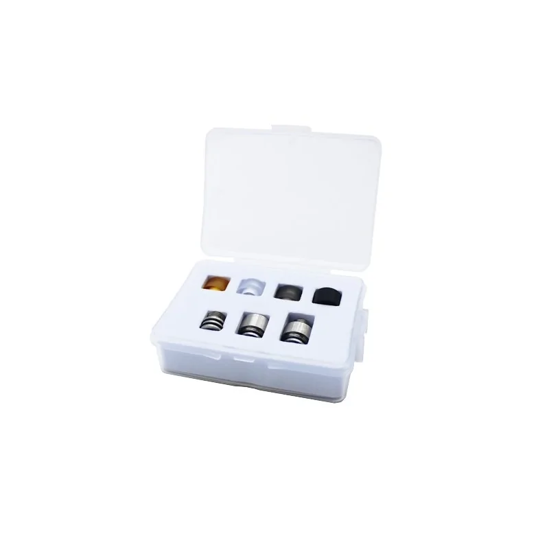 4x Drip Tip Kit 510 MTL T3 - von ReeWape vers. FarbenLieferumfang: Kit Drip Tip 810 MTL T3 - von ReeWape (4 Stück)Passend auf alle 510 Anschlüssemit 2 Oringen für einen idealen haltGemäss AbbildungFarbig oder Einfarbig gemäss Abbildung 2/3 und&nbsp; Bild 4/510296Drip Tip8,90&nbsp;CHFsmoke-shop.ch8,90&nbsp;CHF