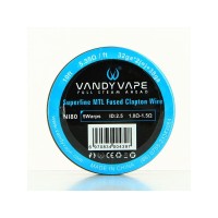 3m Superfine MTL Fused Clapton Wickel-Draht - Vandy VapeLieferumfang:1 x 3m Superfine MTL Fused Clapton A1 Draht (Kanthal A1, SS316L oder NI80 auswählbar 8640Vandy Vape Full Steam Ahead8,90 CHFsmoke-shop.ch8,90 CHF