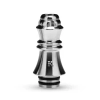 Kizoku Chess 510 Drip Tip - Schwarz / EdelstahlLieferumfang: 1x Kizoku Chess 510 Drip Tip Series Schwarz / Edelstahl vers. AusführungenKIZOKU Chess 510s sind Edelstahl-Tropfspitzen ausschließlich für MTL- und Niedrigtemperatur-Zerstäuber. Es gibt sie in vier verschiedenen, von Schachfiguren inspirierten Designs, die am besten auf Tanks und Klarsichtzerstäubern der alten Schule wie dem Nautilus Mini aussehen. Diese Spitzen haben eine schmale Bohrung, die ideal für einen verbesserten Halsschlag von Nic SaltLieferumfang: 1 Stück (Auswählbar)8779Kizoku1,50&nbsp;CHFsmoke-shop.ch1,50&nbsp;CHF