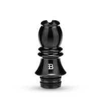 Kizoku Chess 510 Drip Tip - Schwarz / EdelstahlLieferumfang: 1x Kizoku Chess 510 Drip Tip Series Schwarz / Edelstahl vers. AusführungenKIZOKU Chess 510s sind Edelstahl-Tropfspitzen ausschließlich für MTL- und Niedrigtemperatur-Zerstäuber. Es gibt sie in vier verschiedenen, von Schachfiguren inspirierten Designs, die am besten auf Tanks und Klarsichtzerstäubern der alten Schule wie dem Nautilus Mini aussehen. Diese Spitzen haben eine schmale Bohrung, die ideal für einen verbesserten Halsschlag von Nic SaltLieferumfang: 1 Stück (Auswählbar)8779Kizoku1,50&nbsp;CHFsmoke-shop.ch1,50&nbsp;CHF