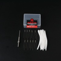 Coil Master Rebuild Kit für Vinci Ni80 1 OhmMit dem Vinci Rebuild Kit von Coil Master hast du ab sofort die Möglichkeit deine Pods selbst neu zu wickeln. Im Set enthalten ist alles was du benötigst um die Coil zu tauschen und frische Watte zu verlegen. Nur eine feine Zange wäre noch hilfreich. Eine genaue Anleitung findest du im folgenden Video.Erlärungsvideo / Anleitunghttps://www.youtube.com/watch?v=OcGmJK32up4Lieferumfang: 10x Ersatzcoil 20x Wattestreifen 1x Werkzeugtool9806Coil Master2,70 CHFsmoke-shop.ch2,70 CHF