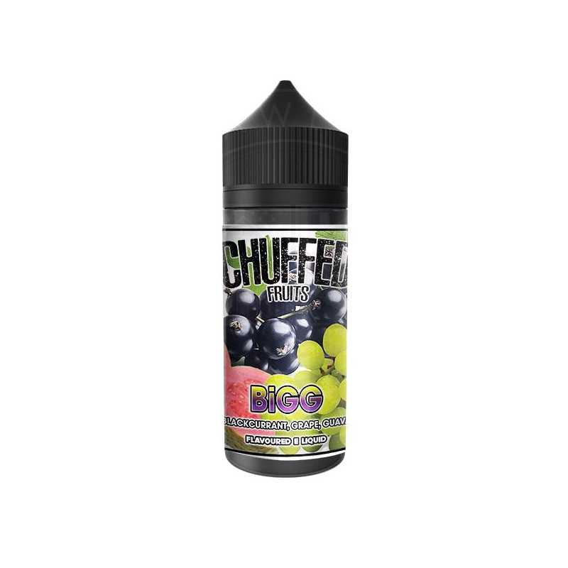 CHUFFED FRUITS - BIGG 0MG 100ML SHORTFILL E-LIQUIDCHUFFED FRUITS - BIGG 0MG 100ML SHORTFILL E-LIQUIDEine erstaunliche Mischung aus reifen schwarzen Johannisbeeren, Trauben und Guave Früchte, die sicherlich die Geschmacksnerven befriedigen wird.BiGG von Chuffed Fruits ist eine 100ml Shortfill mit 0mg Nikotin, dieses kann bei Bedarf hinzugefügt werden. 70% | 30% VG / PGInhalt: 100mlNikotingehalt: 0 mgMischverhältnis: 30% PG / 70% VGInhaltstoffe: Propylenglykol, pflanzliches Glyzerin, Aromen 10376Chuffed Premium UK Liquids14,90 CHFsmoke-shop.ch14,90 CHF