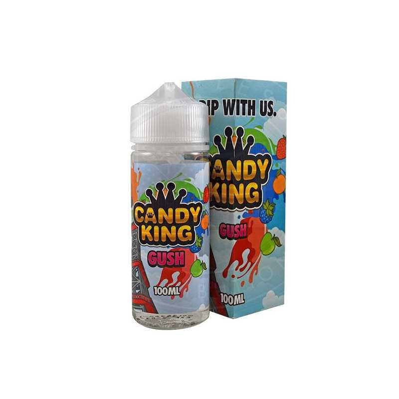 Candy King Gush - 100ml -shortfill-Lieferumfang: Candy King Gush - 100ml -shortfill-Geschmack: Kombination von fünf unverwechselbaren Früchten, die ihren Anspruch ein von einer Art Punsch des Geschmacks haben. Heidelbeere, Himbeere, Erdbeere, grüner Apfel, und Orange.Candy King Gush kommt in einer 120ml Flasche mit 0 Nikotin. Es gibt Platz für Nikotin innerhalb der Flasche hinzugefügt werden, wenn gewünscht.70% / 30% | VG / PG100 ml -shortfill- = sie können das Liquid pur dampfen oder mit 20 ml 0er oder Nikotin Base auffüllen10410candy king18,90 CHFsmoke-shop.ch18,90 CHF