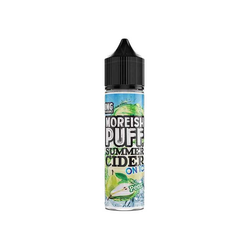 MOREISH PUFF SUMMER CIDER ON ICE PEAR 0MG 50ML SHORTFILL MOREISH PUFF SUMMER CIDER ON ICE PEAR 0MG 50ML SHORTFILL