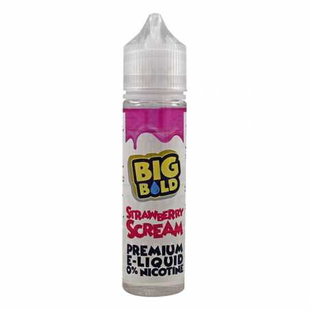 Big Bold Strawberry Scream 0mg 50ml Shortfill + Beuteltasche Big Bold Strawberry Scream 0mg 50ml Shortfill + Beuteltasche