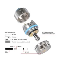 Unipro RBA von OXVA (Selbstwickeleinheit)Lieferumfang: 1x Unipro RBA von OXVA (Selbstwickeleinheit)Die Unipro RBA von OXVAMit der Unipro RBA kommen auch die Selbstwickler beim Velocity Kit und Unipro Pod auf ihre Kosten. Die RBA ist aus Edelstahl gefertigt und mit einem Single Coil Wickeldeck mit zwei Posts versehen, welches sich sehr einfach bestücken lässt. Die RBA eignet sich sowohl für restriktives DL Dampfen, wie aber auch für MTL Dampfen. Dazu wird der MTL Reduzierstift von Unten in die RBA geschoben. Über die Airfloweinheit lässt sich der Zugwiderstand noch zusätzlich anpassen.10497OXVA6,90 CHFsmoke-shop.ch6,90 CHF Unipro RBA von OXVA (Selbstwickeleinheit)Lieferumfang: 1x Unipro RBA von OXVA (Selbstwickeleinheit)Die Unipro RBA von OXVAMit der Unipro RBA kommen auch die Selbstwickler beim Velocity Kit und Unipro Pod auf ihre Kosten. Die RBA ist aus Edelstahl gefertigt und mit einem Single Coil Wickeldeck mit zwei Posts versehen, welches sich sehr einfach bestücken lässt. Die RBA eignet sich sowohl für restriktives DL Dampfen, wie aber auch für MTL Dampfen. Dazu wird der MTL Reduzierstift von Unten in die RBA geschoben. Über die Airfloweinheit lässt sich der Zugwiderstand noch zusätzlich anpassen.10497OXVA6,90 CHFsmoke-shop.ch6,90 CHF