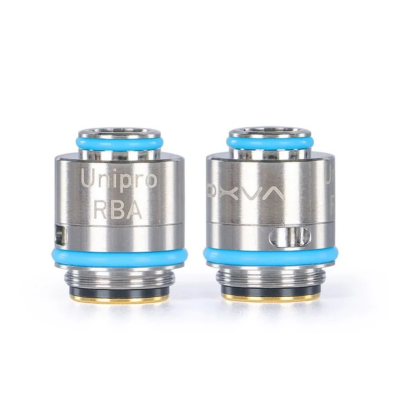 Unipro RBA von OXVA (Selbstwickeleinheit)Lieferumfang: 1x Unipro RBA von OXVA (Selbstwickeleinheit)Die Unipro RBA von OXVAMit der Unipro RBA kommen auch die Selbstwickler beim Velocity Kit und Unipro Pod auf ihre Kosten. Die RBA ist aus Edelstahl gefertigt und mit einem Single Coil Wickeldeck mit zwei Posts versehen, welches sich sehr einfach bestücken lässt. Die RBA eignet sich sowohl für restriktives DL Dampfen, wie aber auch für MTL Dampfen. Dazu wird der MTL Reduzierstift von Unten in die RBA geschoben. Über die Airfloweinheit lässt sich der Zugwiderstand noch zusätzlich anpassen.10497OXVA6,90 CHFsmoke-shop.ch6,90 CHF Unipro RBA von OXVA (Selbstwickeleinheit)Lieferumfang: 1x Unipro RBA von OXVA (Selbstwickeleinheit)Die Unipro RBA von OXVAMit der Unipro RBA kommen auch die Selbstwickler beim Velocity Kit und Unipro Pod auf ihre Kosten. Die RBA ist aus Edelstahl gefertigt und mit einem Single Coil Wickeldeck mit zwei Posts versehen, welches sich sehr einfach bestücken lässt. Die RBA eignet sich sowohl für restriktives DL Dampfen, wie aber auch für MTL Dampfen. Dazu wird der MTL Reduzierstift von Unten in die RBA geschoben. Über die Airfloweinheit lässt sich der Zugwiderstand noch zusätzlich anpassen.10497OXVA6,90 CHFsmoke-shop.ch6,90 CHF