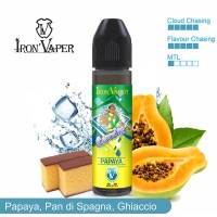 Capoeira Papaya 50ml Shortfill von Iron VaperLieferumfang: Capoeira Papaya 50ml Shortfill von Iron VaperDas Capoeira Papaya Shortfill von Iron Vaper ist ein Pan di Spagna, eine luftig - lockere Biskuitmasse, welche mit frischen und süssen Papayas vermischt wurde. So ist ein fruchtiger und doch leicht Kuchenartiger Geschmack entstanden. Dieser wurde noch mit einem Hauch von Koolada verfeinert, so kommt das Gebäck frisch aus dem Kühlschrank und schmeckt besonders gut.PG VG 30/7010500Iron Vaper aus Italien13,50 CHFsmoke-shop.ch13,50 CHF