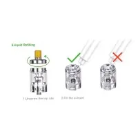 Tank Gzeno S 24.5 mm 4ml von Eleaf (+ 2 Verdampferköpfe)Tank Gzeno S 24.5 mm 4ml von Eleaf (+ 2 Verdampferköpfe)Inhalt1 x GZeno S Zerstäuber 1 x 0,8 Ohm GZ-Widerstand 1 x 0,4 Ohm GZ-Widerstand 1 x Ersatzglas1 x Garantiekarte1 x Benutzerhandbuch1 x ErsatzteilEleaf lädt Sie ein, Ihre Lieblingsliquids mit dem neuen GZeno S Verdampfer zu genießen. Er ist kompakt und elegant, aber auch sehr effizient.Er hat einen großen 4ml-Tank, der von oben befüllt werden kann.Natürlich können Sie den Luftstrom mit Hilfe eines Rings an seinem unteren Teil einstellen.Außerdem funktioniert er mit allen GZ-Widerständen.10526Esmoka/Eleaf26,10 CHFsmoke-shop.ch26,10 CHF