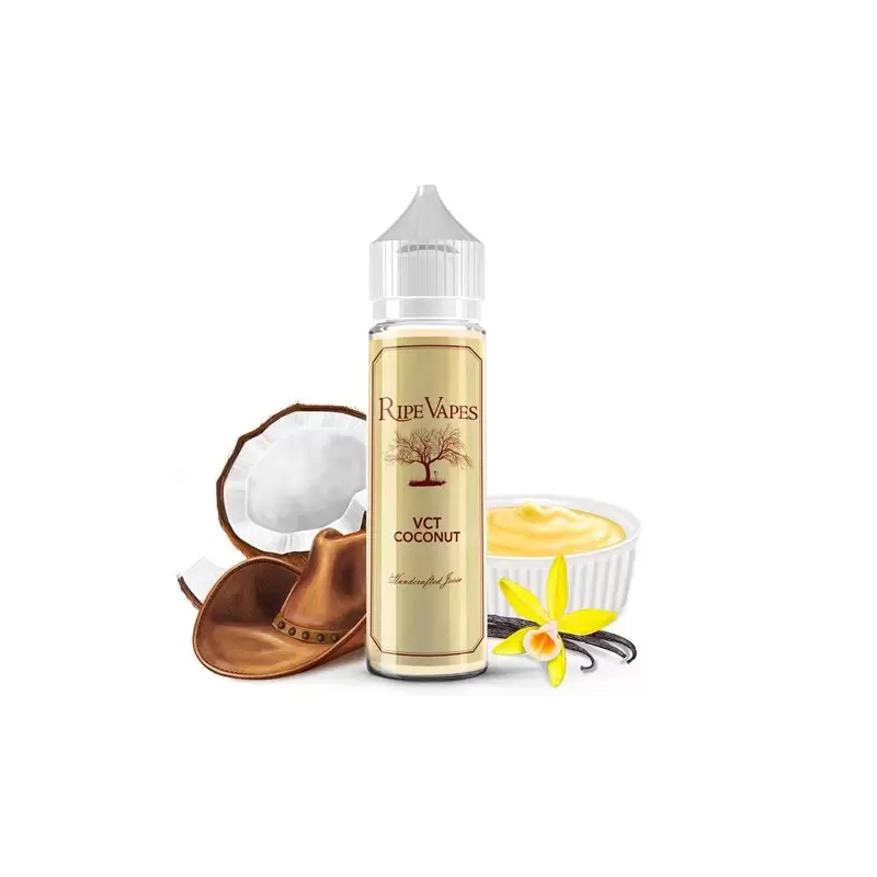 VCT Coconut 50ml - Ripe Vapes - ShortfillLieferumfang: VCT Coconut 50ml - Ripe Vapes - ShortfillDas Must-Have unter den Vaporisatoren: die ultimative Kombination aus ausgeprägter Vanille auf einem Bett aus Kokosnusspudding50ml in einer 60ml FlaschePG/VG: 25/7510529Ripe Vapes Premium USA18,90 CHFsmoke-shop.ch18,90 CHF