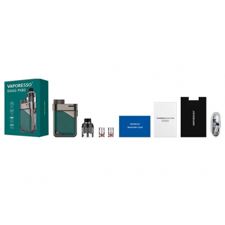 Vaporesso Swag PX80 - Kit - mit Swag Pod Vaporesso Swag PX80 - Kit - mit Swag Pod