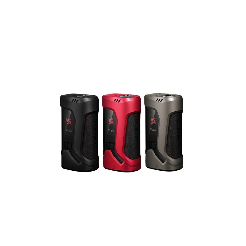 Box Meteor 510 Mod Mod - 2000mah - VapXMod VapX Meteor 510 mit einer Kapazität von 2000mAh.Die Batterie arbeitet mit einer maximalen Ausgangsleistung von 80 Watt.Abmessungen: 79,8 x 42,8 x 35 mmBatteriekapazität: 2000mAhAusgangsleistung: 5 - 80 WattAusgangsspannung: 0,5 - 8 VWiderstandsbereich: 0,08-3,0 OhmDisplay: 0,96" TFT-Farbbildschirm10541VAPX Mods35,90 CHFsmoke-shop.ch35,90 CHF