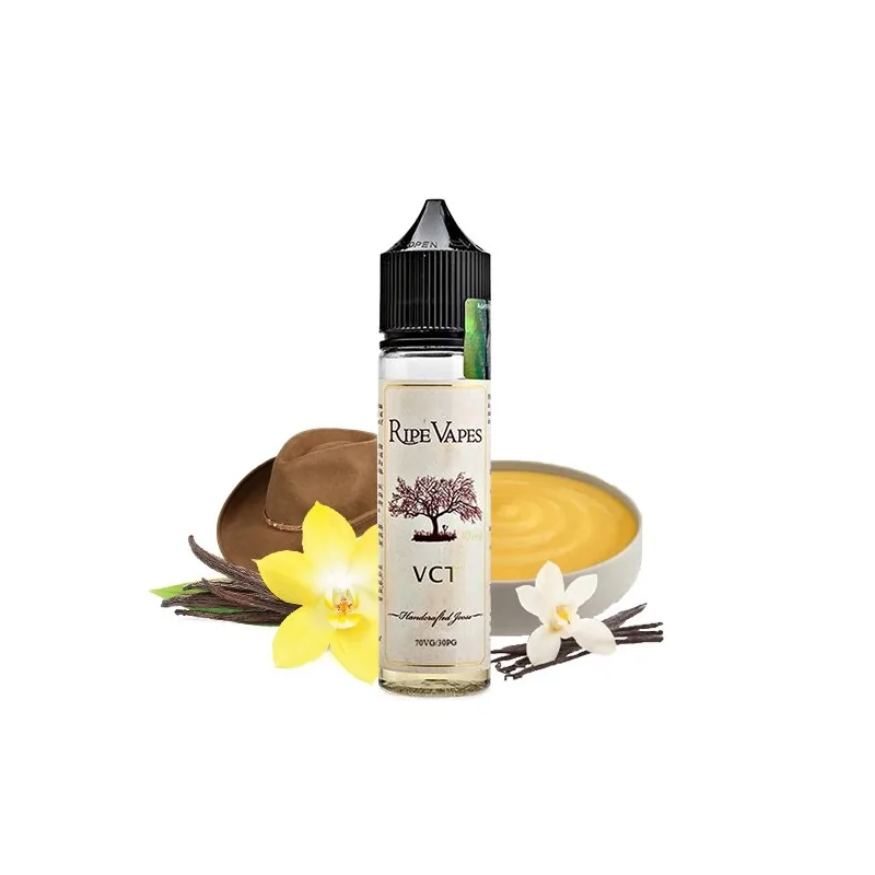 VCT 50ml - Ripe Vapes - 0 mg - ShortfillLieferumfang: VCT 50ml - Ripe Vapes - 0 mg - ShortfillDas Must-Have für Vaper: die ultimative Allianz aus ausgeprägter Vanille auf einem Bett aus Vanillepudding50ml in einer 60ml FlaschePG/VG: 30/7010606Ripe Vapes Premium USA18,90 CHFsmoke-shop.ch18,90 CHF