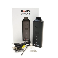 AVANT Vaporizer von Xvape - KaramikLieferumfangAvant Tragkraftspritze.Eine Reinigungsbürste.Ein rührendes Werkzeug.USB-Kabel.Eine 2-Jahres-Garantie.Merkmale5 voreingestellte Temperaturen: 180°C, 190°C, 200°C, 210°C, 220°C.Weiße Keramikkammer.Konduktive Heizung.Magnetisches Mundstück.Heißer Dampf.Eine Taste zur Steuerung von allem.Kann während des Ladens über USB verwendet werden.USB-Anschluss unter dem GerätKompakt und leicht: 10cm*1,6cm*3,3cm für 70 Gramm.Sanfte Inhalation, heißer Dampf, da Pflanzen direkt unter dem Mundstück.Satz von Gittern im Mundstück sehr leicht zu reinigen und zu entfernen und wieder einzusetzen.Luft und Dampf strömen völlig getrennt von der Elektronik.Automatische Abschaltung alle 3,30 Minuten.Wird nicht sehr heiß in der Hand.5 voreingestellte Temperaturen: 180°C, 190°C, 200°C, 210°C, 220°C.Keramische Kammer.Heizung durch Konduktion.Magnetisches Mundstück.Heißer Dampf.Eine Taste zur Steuerung von allem.Abmessungen: 0cm*1,6cm*3,3cm für 70 Gramm.Weiche Inhalation.Satz von Gittern.Automatische Abschaltung alle 3,30 Minuten.10614XVape Vaporizer114,90 CHFsmoke-shop.ch114,90 CHF