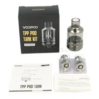 TPP POD Tank KIT von Voopoo (ink. 2 Coils)Der Voopoo TPP Pod Tank ist ein vielseitiger 2ml Ersatztank für die Verwendung mit dem Voopoo Drag X Plus und kann mit anderen Mod-Geräten mit einem 510er Anschluss verwendet werden.2ml Fassungsvermögen510er Anschluss - kompatibel mit den meisten Mod-GerätenInklusive 2 x TPP-SpulenEinstellbarer Airflow-RingKompatibel mit der TPP-SpulenreiheErhältlich in 3 Farboptionen : Gun Metal, Schwarz, Silber10622Voopoo14,90 CHFsmoke-shop.ch14,90 CHF TPP POD Tank KIT von Voopoo (ink. 2 Coils)Der Voopoo TPP Pod Tank ist ein vielseitiger 2ml Ersatztank für die Verwendung mit dem Voopoo Drag X Plus und kann mit anderen Mod-Geräten mit einem 510er Anschluss verwendet werden.2ml Fassungsvermögen510er Anschluss - kompatibel mit den meisten Mod-GerätenInklusive 2 x TPP-SpulenEinstellbarer Airflow-RingKompatibel mit der TPP-SpulenreiheErhältlich in 3 Farboptionen : Gun Metal, Schwarz, Silber10622Voopoo14,90 CHFsmoke-shop.ch14,90 CHF