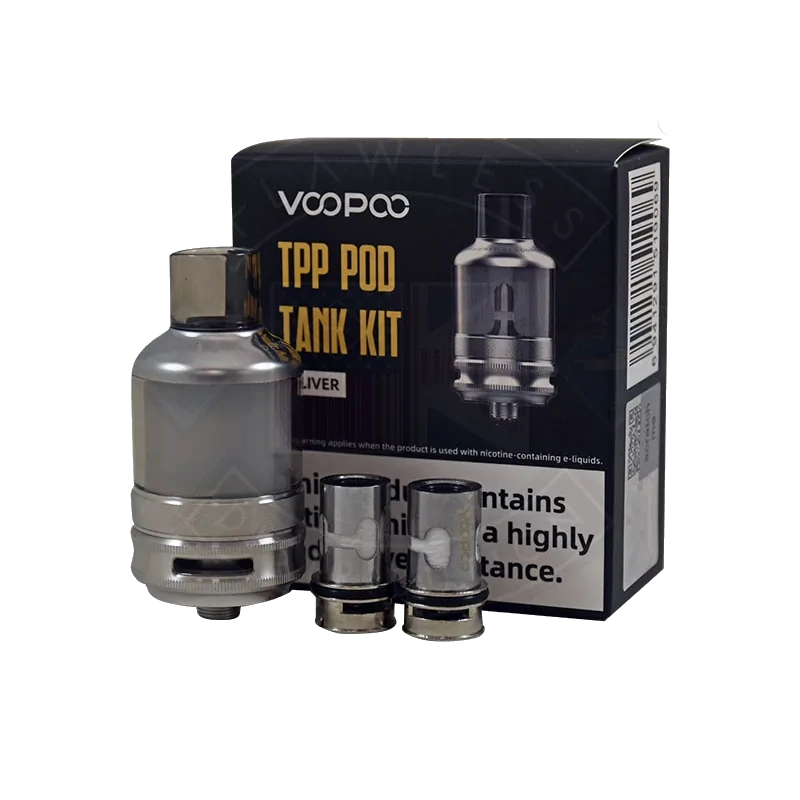 TPP POD Tank KIT von Voopoo (ink. 2 Coils)Der Voopoo TPP Pod Tank ist ein vielseitiger 2ml Ersatztank für die Verwendung mit dem Voopoo Drag X Plus und kann mit anderen Mod-Geräten mit einem 510er Anschluss verwendet werden.2ml Fassungsvermögen510er Anschluss - kompatibel mit den meisten Mod-GerätenInklusive 2 x TPP-SpulenEinstellbarer Airflow-RingKompatibel mit der TPP-SpulenreiheErhältlich in 3 Farboptionen : Gun Metal, Schwarz, Silber10622Voopoo14,90 CHFsmoke-shop.ch14,90 CHF TPP POD Tank KIT von Voopoo (ink. 2 Coils)Der Voopoo TPP Pod Tank ist ein vielseitiger 2ml Ersatztank für die Verwendung mit dem Voopoo Drag X Plus und kann mit anderen Mod-Geräten mit einem 510er Anschluss verwendet werden.2ml Fassungsvermögen510er Anschluss - kompatibel mit den meisten Mod-GerätenInklusive 2 x TPP-SpulenEinstellbarer Airflow-RingKompatibel mit der TPP-SpulenreiheErhältlich in 3 Farboptionen : Gun Metal, Schwarz, Silber10622Voopoo14,90 CHFsmoke-shop.ch14,90 CHF
