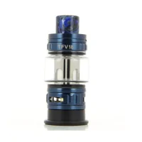 TFV18 - 7.5ml - Tank Verdampfer von SmoktechLieferumfang:1 x TFV18 (7,5ml)1 x TFV18 Meshed Coil 0.33Ω (vorinstalliert)1 x TFV18 Dual Meshed Coil 0.15Ω1 x Extra Glas1 x Ersatzteilpaket1 x HandbuchDer TFV18 ist der neue Verdampfer der TFV-Reihe von Smok. Deutlich massiver als die Vorgängerversionen, dieses Dampfmonster hat einen Durchmesser von 31,6 mm bei einer Höhe von 66,3 mm, fasst der TFV18 je nach eingebautem Widerstand bis zu 7,5 ml Liquid.10628Smoketech28,00 CHFsmoke-shop.ch28,00 CHF TFV18 - 7.5ml - Tank Verdampfer von SmoktechLieferumfang:1 x TFV18 (7,5ml)1 x TFV18 Meshed Coil 0.33Ω (vorinstalliert)1 x TFV18 Dual Meshed Coil 0.15Ω1 x Extra Glas1 x Ersatzteilpaket1 x HandbuchDer TFV18 ist der neue Verdampfer der TFV-Reihe von Smok. Deutlich massiver als die Vorgängerversionen, dieses Dampfmonster hat einen Durchmesser von 31,6 mm bei einer Höhe von 66,3 mm, fasst der TFV18 je nach eingebautem Widerstand bis zu 7,5 ml Liquid.10628Smoketech28,00 CHFsmoke-shop.ch28,00 CHF