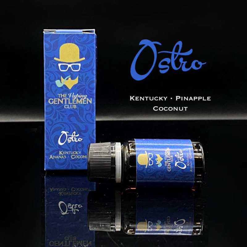 The Vaping Gentlemen Club - OSTRO - Aroma (DIY) Kentucky PinaCoLieferumfang: The Vaping Gentlemen Club - OSTRO - Aroma (DIY)Das Aroma Ostro des italienischen Herstellers The Vaping Gentlemen Club ist ein Extrakt aus Kentucky Tabak abgerundet mit Ananas und Kokosnuss. Die Süsse der Kokosnuss und die frische Ananas ergeben eine besondere fruchtige, süsse Kombination. Erhältlich in der 11ml-Flasche.Vom Hersteller empfohlenen Dosierung: 10%Dosierempfehlung:10%Geschmacksrichtung:Ananas, Kentucky Tabak, KokosnussHerkunft:ITPG:100% - AromaSüssungsmittel:frei von Sucralose  10636The Vaping Gentlemen Club8,40 CHFsmoke-shop.ch8,40 CHF