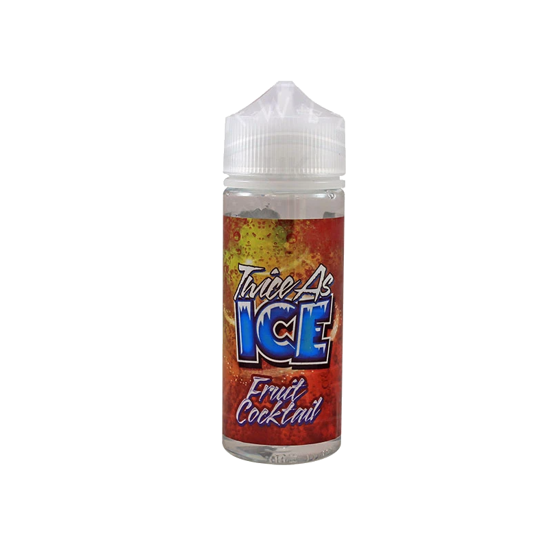TWICE ASTWICE AS ICE - FRUIT COCKTAIL 0MG 100ML SHORTFILL0 E-LIQUID TWICE ASTWICE AS ICE - FRUIT COCKTAIL 0MG 100ML SHORTFILL0 E-LIQUID