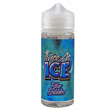 TWICE AS ICE - BLUE BUBBLES 0MG 100ML SHORTFILL E-LIQUID TWICE AS ICE - BLUE BUBBLES 0MG 100ML SHORTFILL E-LIQUID