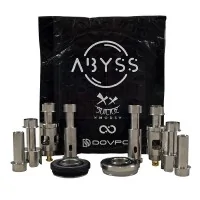 THE ABYSS SUICIDE MODS X DOVPO BRIDGE PACK 4 in 1Lieferumfang: THE ABYSS SUICIDE MODS X DOVPO BRIDGE PACK (4 Stück)Diese austauschbaren Brückenadapter können in den Abyss Tank installiert werden, um Ihr Gerät mit einer Reihe von beliebten Coils kompatibel zu machen, oder verwandeln Sie es in einen rebuildable mit dem Ether RBA Brücke.Bridge Pack ist in zwei Farben schwarz und silber erhältlich.10668Suicide Mods9,90 CHFsmoke-shop.ch9,90 CHF