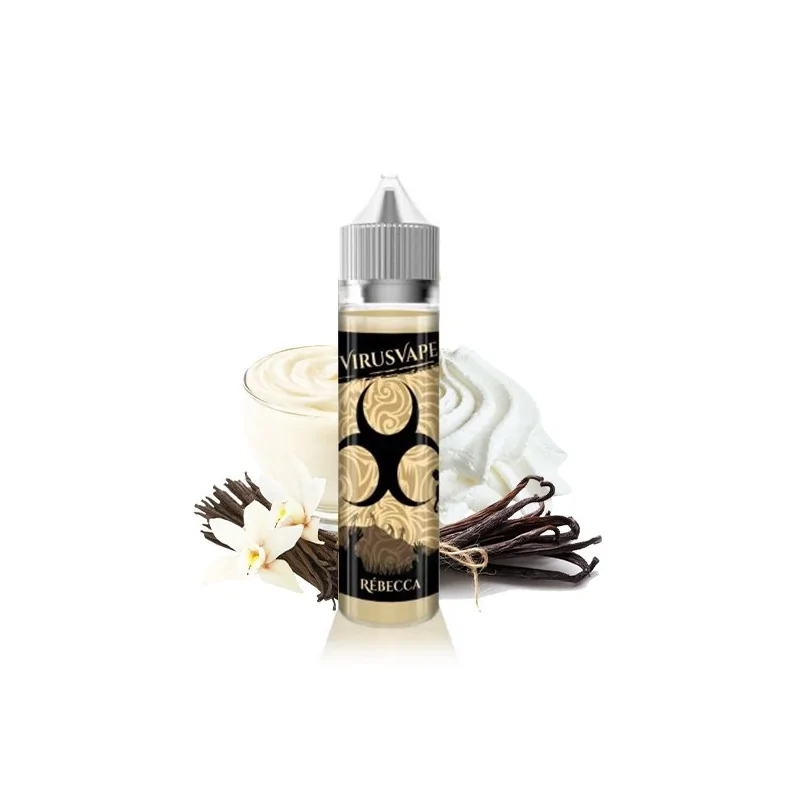 Rebecca 0mg 50ml - Virus Vape - ShortfillRebecca 0mg 50ml - Virus Vape - ShortfillGeschmack:Rebecca besteht aus 3 leckeren und cremigen Puddings.Marke Virus VapeLand FrankreichFruchtiger &amp; frischer PuddingVerhältnis PG/VG 30/70Verpackung 60ml PE-Flasche mit kindersicherem VerschlussInhalt 50mlNikotin-Dosierung 0mg10682Virus Vape - Premium Liquids aus Frankreich18,90 CHFsmoke-shop.ch18,90 CHF