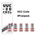 4x VVC von Vandy Vape (vers. Ohm) Mesh Verdampferköpfe
