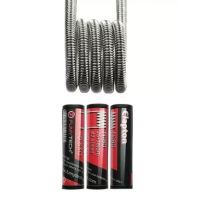 Vorgewickelte Coils (10 Stück) (NI80) Triple Fused Clapton vers. Ohm - FumytechLieferumfang: 10x Vorgewickelte Coils (10 Stück) (NI80/SS316) Clapton vers. Ohm auswählbar - FumytechVerschiedene Varianten auswählbar Ohm - Triple Fused Clapton Ni80 28x3+38 0.30ohmOhm - Clapton Ni80 26+38 0.53ohmOhm - Clapton SS316 26+34 0.40ohmOhm - Micro Fused Clapton MTL Ni80 30*2+42GA 0.88 ohmOhm - Fused Clapton Ni80 28x2+38 0.50ooh10 vorgewickelte Coils in einer Rolle 10713Fumytech8,90 CHFsmoke-shop.ch8,90 CHF