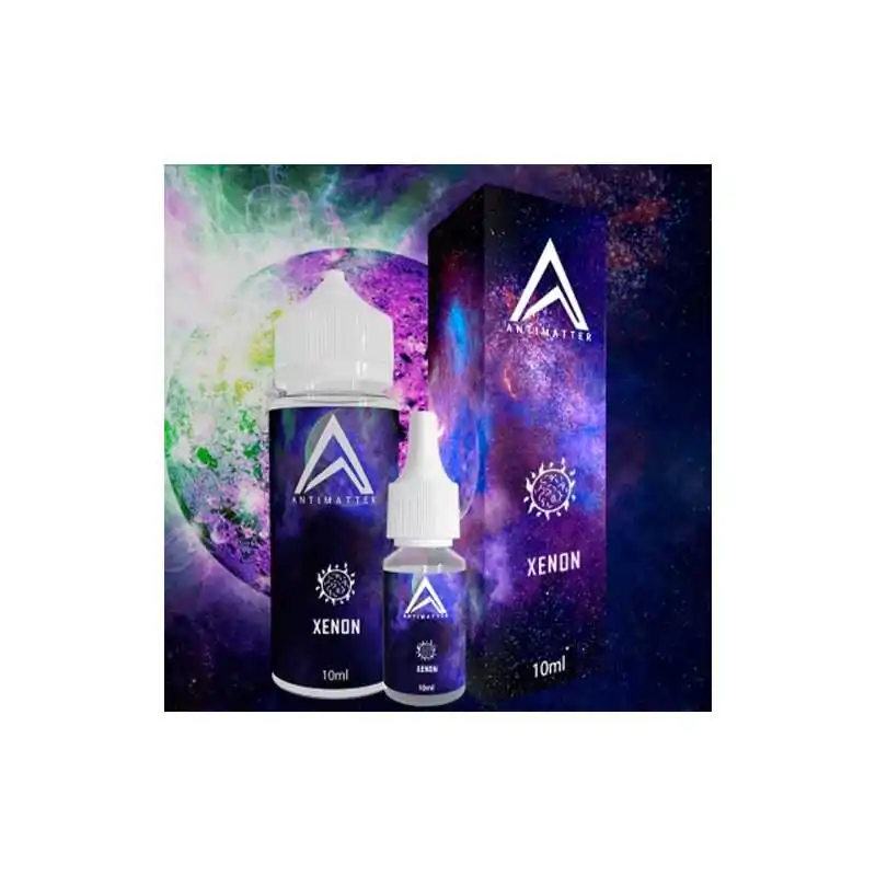 10ml Xenon - Antimatter Aroma (DIY)Antimatter Aroma - XenonHier ist eine Geschmacksexplosion garantiert! Der einzigartige Geschmack der Acai Beere wird kombiniert mit sonnengereiftem Pfirsich, leckeren Himbeeren, erfrischender Papaya und süßen Kirschen! Begleitet wird das ganze von einem Hauch Kühle!Aroma: Acai, Himbeere, Pfirsich, Papaya, KühleInhalt: 10ml Aroma Flasche und eine 120ml LeerflascheDosierempfehlung: 8-10%9023Antimatter12,90 CHFsmoke-shop.ch12,90 CHF 10ml Xenon - Antimatter Aroma (DIY)Antimatter Aroma - XenonHier ist eine Geschmacksexplosion garantiert! Der einzigartige Geschmack der Acai Beere wird kombiniert mit sonnengereiftem Pfirsich, leckeren Himbeeren, erfrischender Papaya und süßen Kirschen! Begleitet wird das ganze von einem Hauch Kühle!Aroma: Acai, Himbeere, Pfirsich, Papaya, KühleInhalt: 10ml Aroma Flasche und eine 120ml LeerflascheDosierempfehlung: 8-10%9023Antimatter12,90 CHFsmoke-shop.ch12,90 CHF