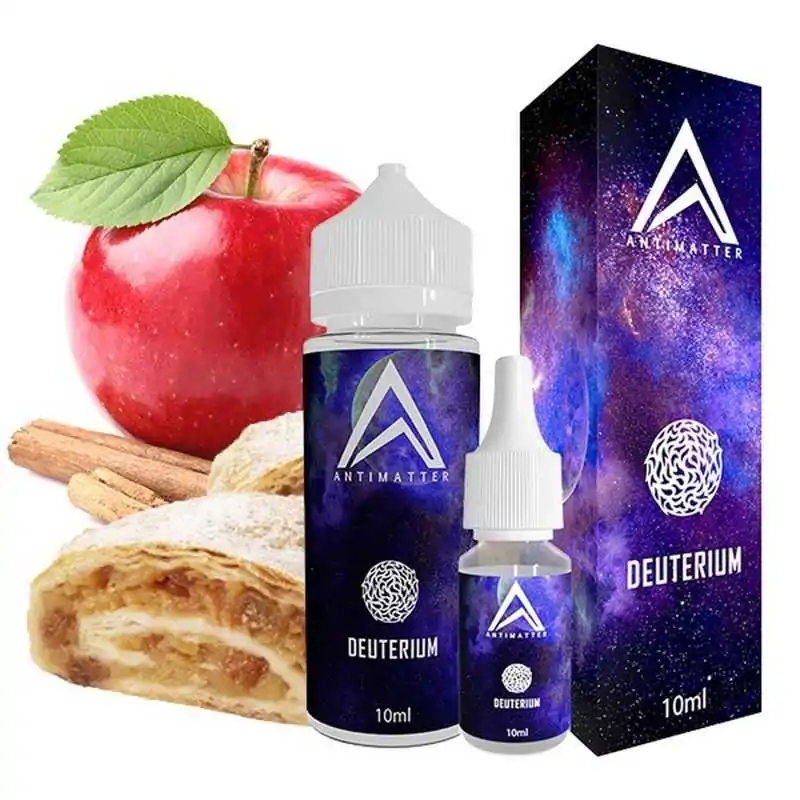 10ml Deuterium - Antimatter AromaLieferumfang: 10ml Deuterium - Antimatter Aroma + 120 ml LeerflascheGeschmack: Ein leckerer Apfelstrudel mit Zimt, frisch aus dem SpacedinerDosierung: 10ml PET Flasche mit Kunststoff Schraubkappe + 120ml Chubby Gorilla Flasche7745Antimatter12,90 CHFsmoke-shop.ch12,90 CHF 10ml Deuterium - Antimatter AromaLieferumfang: 10ml Deuterium - Antimatter Aroma + 120 ml LeerflascheGeschmack: Ein leckerer Apfelstrudel mit Zimt, frisch aus dem SpacedinerDosierung: 10ml PET Flasche mit Kunststoff Schraubkappe + 120ml Chubby Gorilla Flasche7745Antimatter12,90 CHFsmoke-shop.ch12,90 CHF
