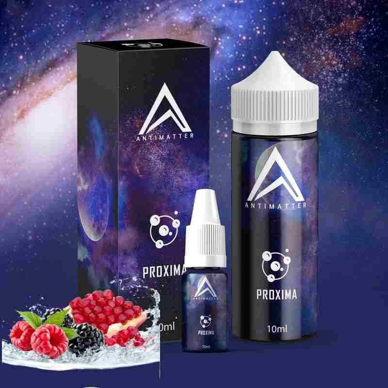 10ml Proxima - Antimatter Aroma + 120 ml LeerflascheLieferumfang: 1x 10ml Proxima - Antimatter Aroma + 120 ml LeerflascheGeschmack: Beeren total abgespaced .Dosierung: 10ml PET Flasche mit Kunststoff Schraubkappe + 120ml Chubby Gorilla FlascheINFORMATION: Damit das Aroma den vollen Geschmack entwickelt, benötigt es etwas Zeit. Am besten lassen Sie ihr gemischtes Liquid ca. 5 - 10 Tage reifen. 6857Antimatter12,90 CHFsmoke-shop.ch12,90 CHF