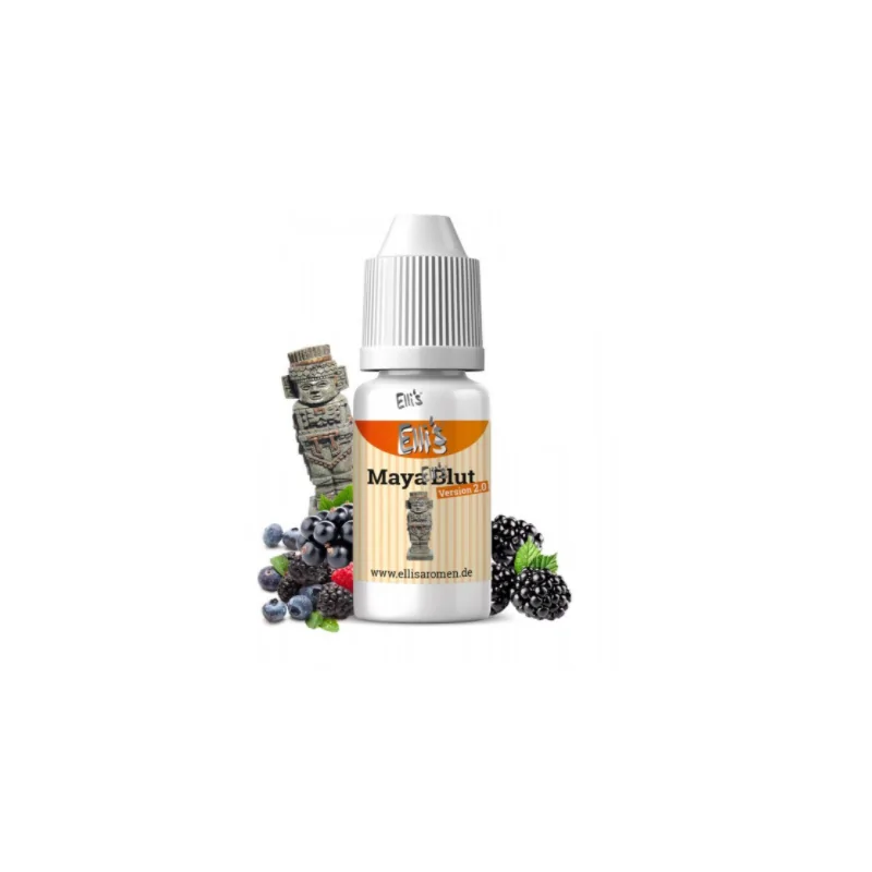 10 ml - Maya Blut (Original) - Ellis Lebensmittel Aroma (DIY)Ellis Lebensmittelaroma -&nbsp;eine Komposition aus verschiedenen roten Früchten und einem hauch MentholGeschmack: Fruchtiger individueller Geschmack 10ml Flasche1080Ellis Aromen6,40&nbsp;CHFsmoke-shop.ch6,40&nbsp;CHF