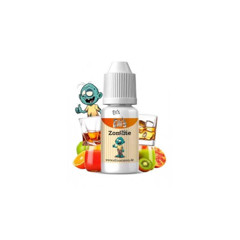 10 ml - Zombie - Ellis Lebensmittel Aroma (DIY)  Geschmack : Whiskey, Rum, Orange mit verhexten Früchten 10ml FlascheAroma - nicht pur Dampfen!1607Ellis Aromen6,40 CHFsmoke-shop.ch6,40 CHF