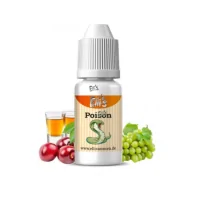 10 ml - Poison - Ellis Lebensmittel Aroma (DIY)Posion- Ellis Lebensmittel Aroma Geschmack:  Eine cremige Kirsche unterstützt von einer Trauben/Amaretto Note.10ml Flasche   1677Ellis Aromen4,50 CHFsmoke-shop.ch4,50 CHF