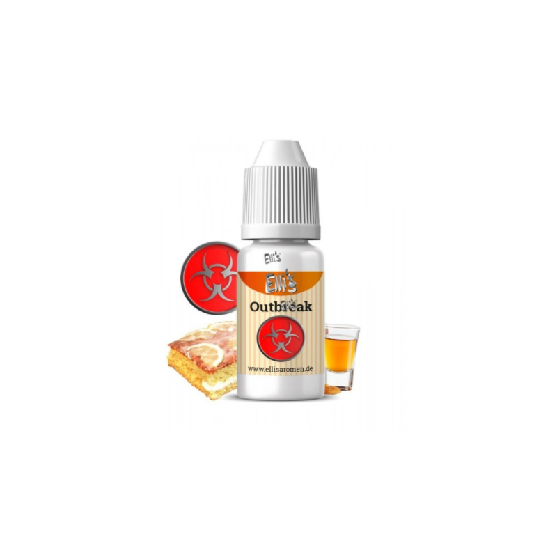 10 ml - Outbreak - Ellis Lebensmittel AromaLebensmittel Aroma OutbreakGeschmack: süßer Zitronenkuchen mit einem extra Schluck Amaretto10ml Flasche1153Ellis Aromen6,40 CHFsmoke-shop.ch6,40 CHF 10 ml - Outbreak - Ellis Lebensmittel AromaLebensmittel Aroma OutbreakGeschmack: süßer Zitronenkuchen mit einem extra Schluck Amaretto10ml Flasche1153Ellis Aromen6,40 CHFsmoke-shop.ch6,40 CHF