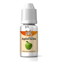 10 ml - Apfel Grün- Ellis Lebensmittel Aroma (DIY)Lebensmittelaroma Hochkonzentrat 10ml Flasche Geschmack: : Frischer grüner ApfelAroma nicht pur dampfen! Zum selbermischen!2874Ellis Aromen6,40 CHFsmoke-shop.ch6,40 CHF