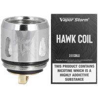 3x Vapor Storm Hawk Coils 0.2 OhmLieferumfang: 3x Vapor Storm Hawk Coils 0.2 OhmVapor Storm's Hawk coils are available in a pack of 3 and are incredibly versatile - functioning in not only the Hawk tank but also SMOK's Baby Beast, Eleaf's ELLO and Vaporesso's NRG tanks. Inhalt: 3 x Vapor Storm Hawk Coils 0.2 ohm 7667Vaporesso10,10 CHFsmoke-shop.ch10,10 CHF