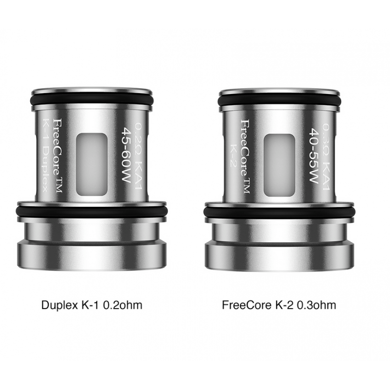 Kriemhild 2 Freecore K-Coils von Vapefly - Verdampferköpfe (3 Stück)Kriemhild 2 Freecore Coils von Vapefly Lieferumfang: 3x Kriemhild 2 Freecore Coils von Vapefly - VerdampferköpfeDie passenden Coils zum Kriemhild 2 Tank Verdampfer sind als K1 0.2 Ohm Duplex Mesh Coils für 45 bis 60 Watt und als K2 0.3 Ohm Mesh Coils für 40 bis 55 Watt erhältlich. Mit den neuen K1 Duplex Coils ist eine schnellere und gleichmässigere Erhitzung möglich und somit noch besserer Geschmack. Beide Coils eignen sich für ein sehr direktes Zugverhalten.Die neuen 0.2 Ohm Duplex Mesh Coil versprechen eine schnelleres und gleichmässigeres Erhitzen sowie einen noch besseren Geschmack. Sie sind für eine Leistung von 45 bis 60 Watt ausgelegt.Die K2 0.3 Ohm Mesh Coil sind für eine Leistung von 40 bis 55 Watt ausgelegt.10761Vapefly11,90 CHFsmoke-shop.ch11,90 CHF